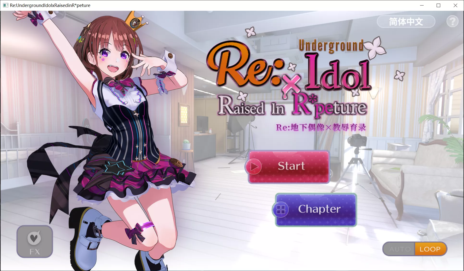 【ナイロンハート】Re:地下偶像×教辱育录 / Re:地下アイドル×教辱育録【简体中文】-喵源领域