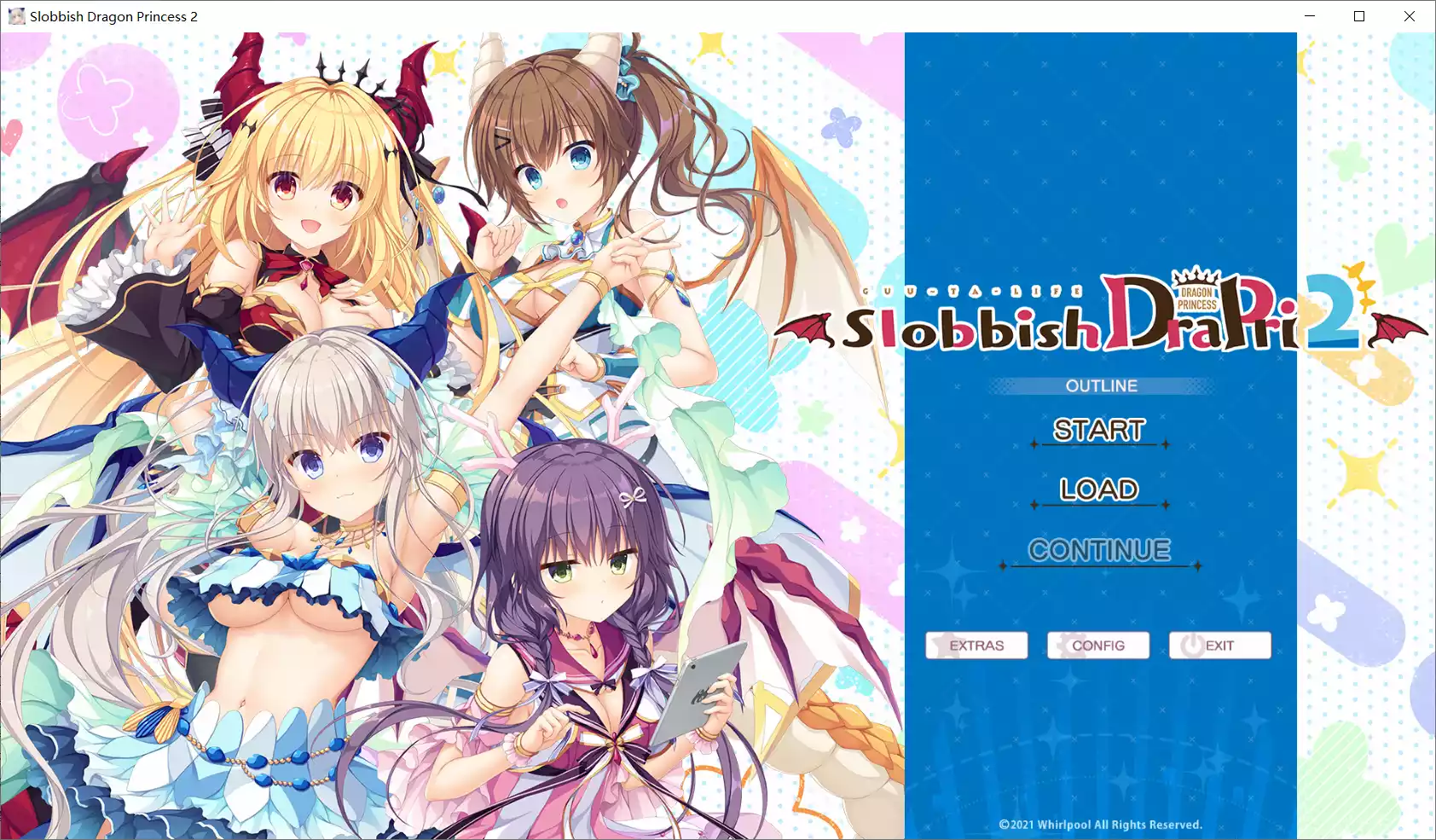 【Whirlpool】龙姬混~日子2 / 竜姫ぐーたらいふ2 / Slobbish Dragon Princess 2【繁体中文】 - Windows资源 - 喵源领域